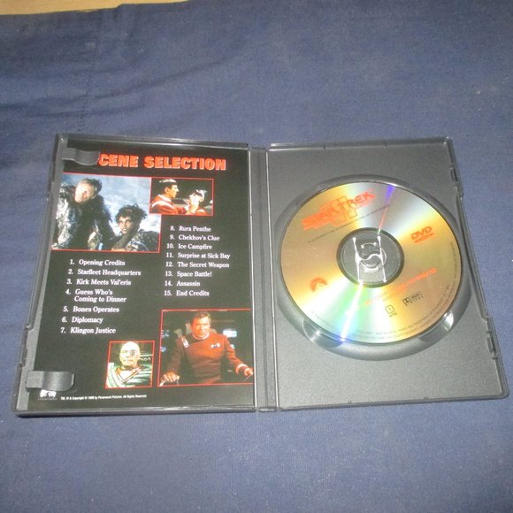 Star Trek VI: The Undiscovered Country (DVD, 1998, Widescreen) - Picture 2 of 3
